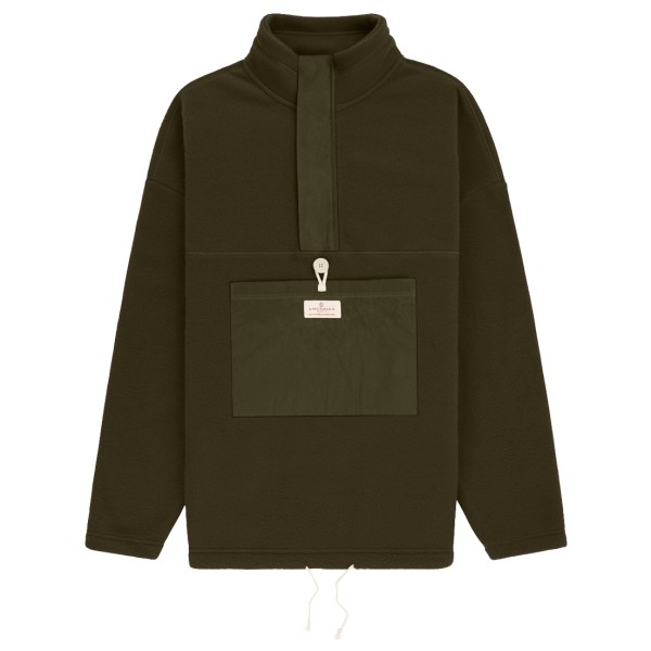 Amundsen Sports - Vagabond Waxed Fleece - Fleecepullover Gr XXL oliv