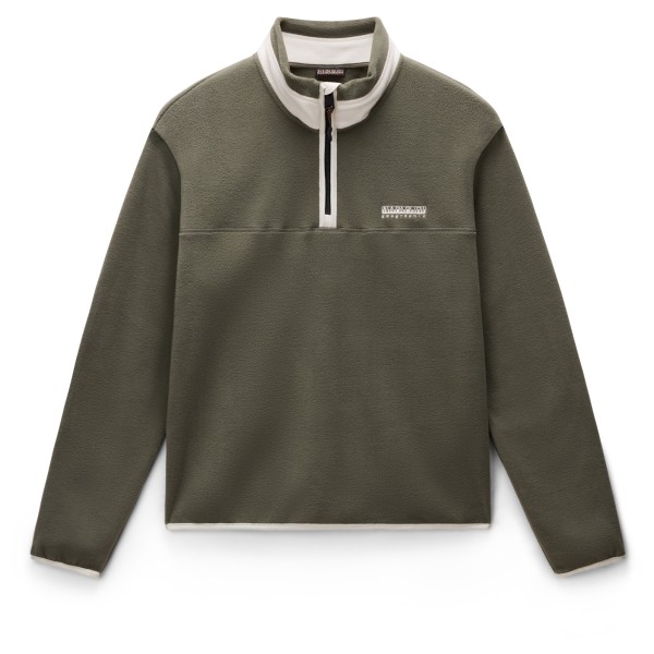 Napapijri T-Dergana Half Zip Fleecetrui Bruin