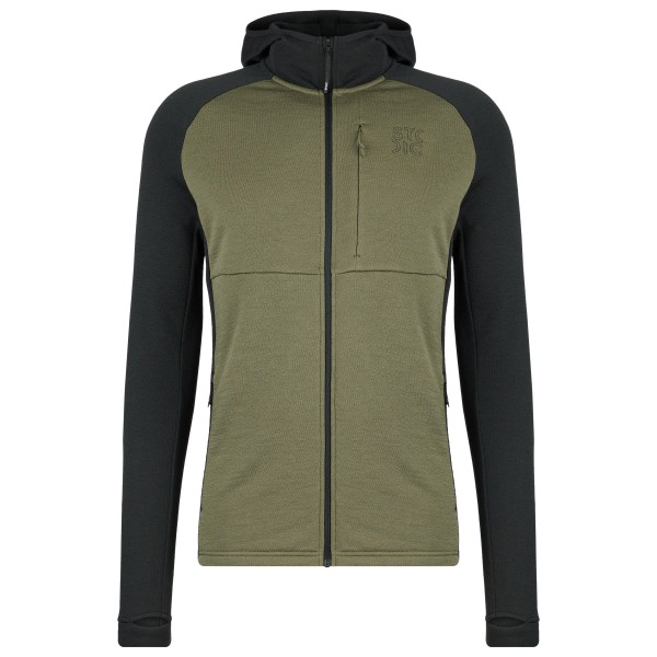 Stoic - MerinoFleece240 StorforsSt. Zip Hoody - Merinohoodie Gr M oliv