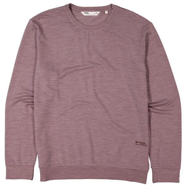 Mons Royale Horizon Merino Crew Merinotrui Bruin