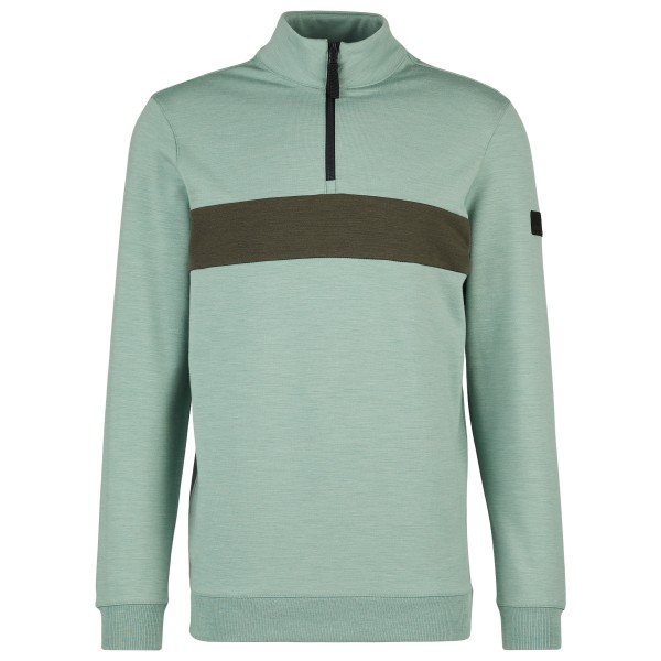 Woll- & Merinopullover Stoic MerinoFleece335 MMXX. Lulea II Half Zip Herren (Gr S |türkis)