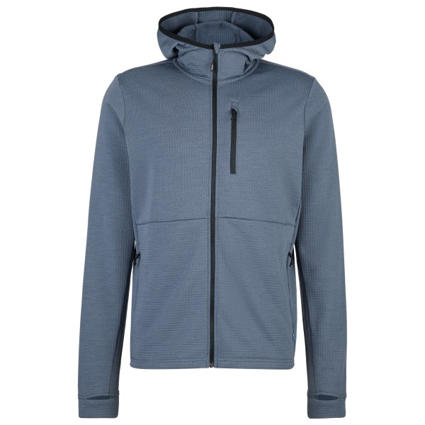 Woll- & Merinojacke Stoic MerinoWaffleFleece320 NorrdalSt. Zip Hoody Herren (Gr 4XL |grau/blau)