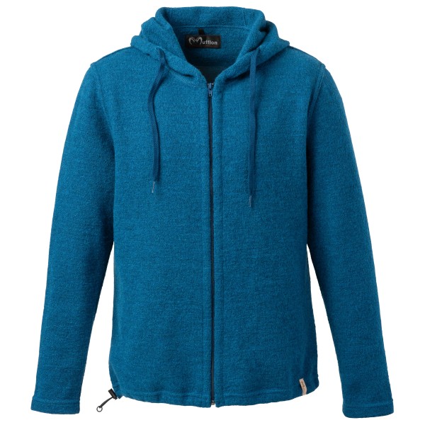 Mufflon Kian Merinohoodie Herren Alltag (Gr S |blau)