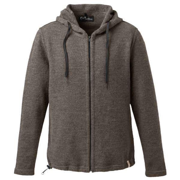 Mufflon Kian Merinohoodie Bruin