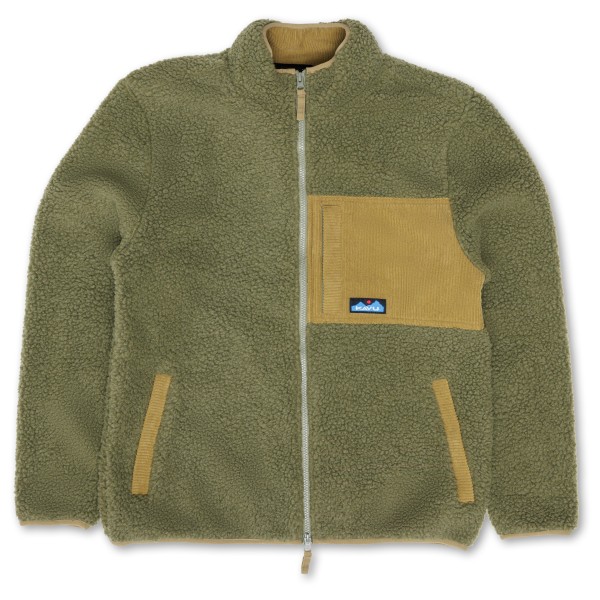 KAVU Wayside Fleecevest Olijfgroen