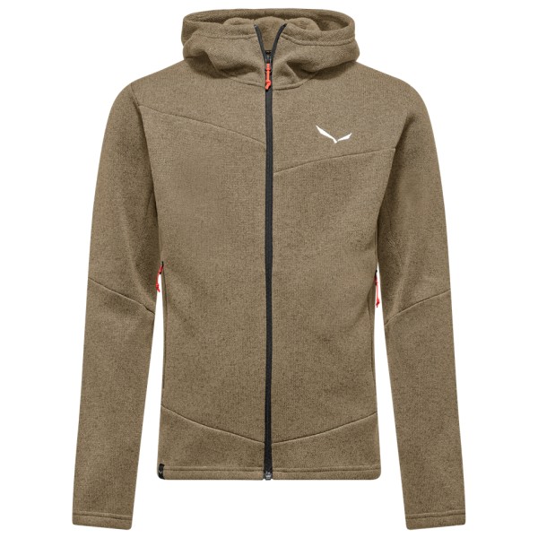 Salewa - Puez Rocca PL HD Jacket - Fleecejacke Gr 48 beige/braun
