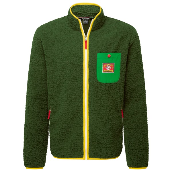 Sherpa – Tarcho Full Zip – Fleecevest maat XS, Olijfgroen