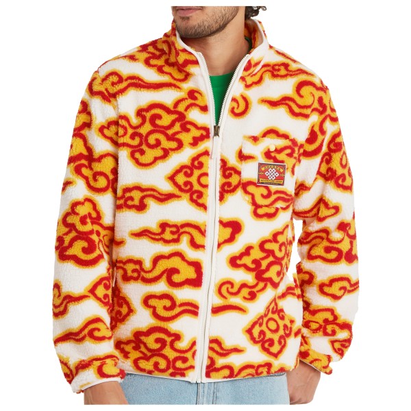 Sherpa Tarcho Printed Full Zip Fleece Fleecevest meerkleurig Multicolor