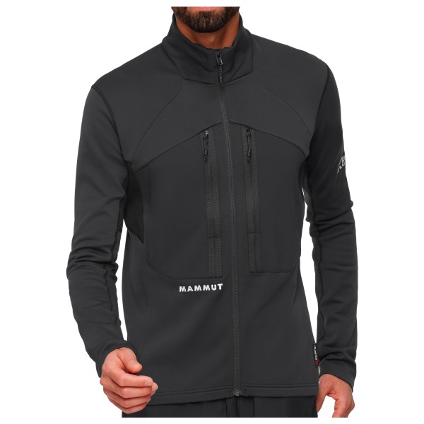 Mammut Eiger Nordwand Advanced Midlayer Jacket Fleecejacke Herren (Gr S |schwarz)