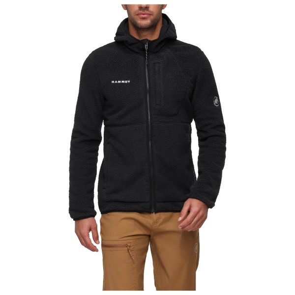Mammut - Falera Pro Midlayer Hooded Jacket - Fleecejacke Gr L schwarz