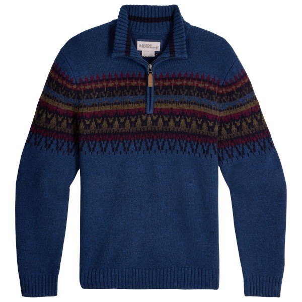 Royal Robbins Arch Rock 1/4 Zip Merinotrui Blauw