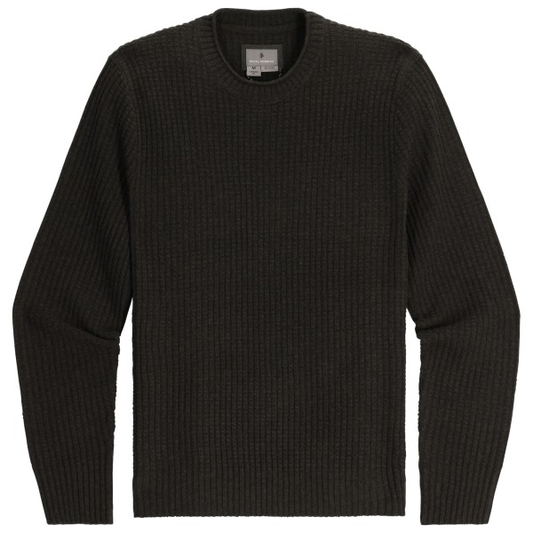 Royal Robbins Rockcraft Waffle Crew Merinotrui Zwart