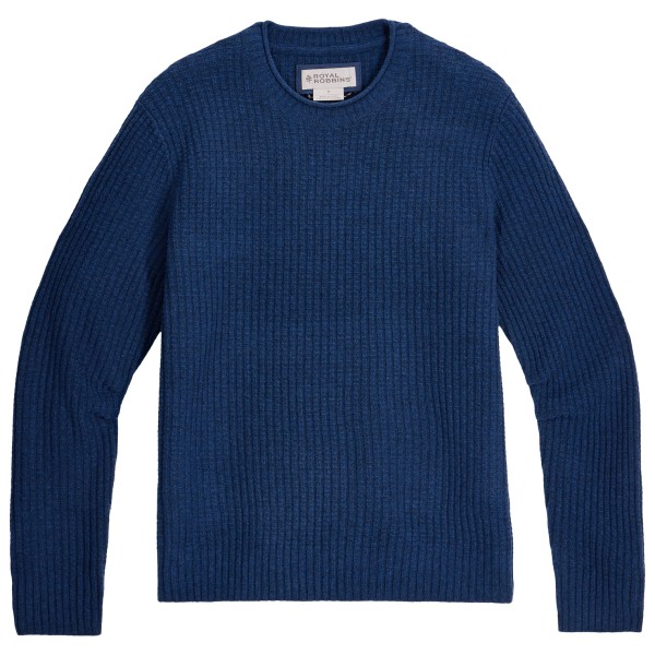 Royal Robbins Rockcraft Waffle Crew Merinotrui Blauw