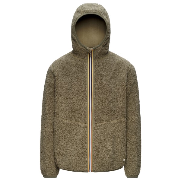 K-Way Jack Sherpa Polar Double Fleecevest Olijfgroen