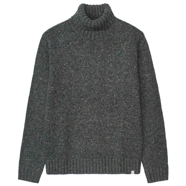 Revolution - High-Neck Sweater - Merinopullover Gr M grau