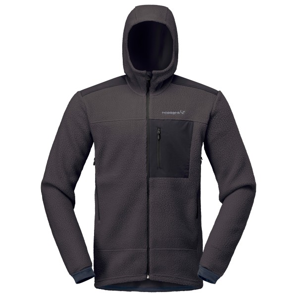Fleecejacke Norrøna Trollveggen Warm3 Zip Hood Herren (Gr XL |grau)