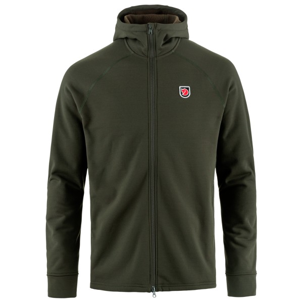 Fjällräven Expedition Fleece Hoodie Fleecevest Olijfgroen