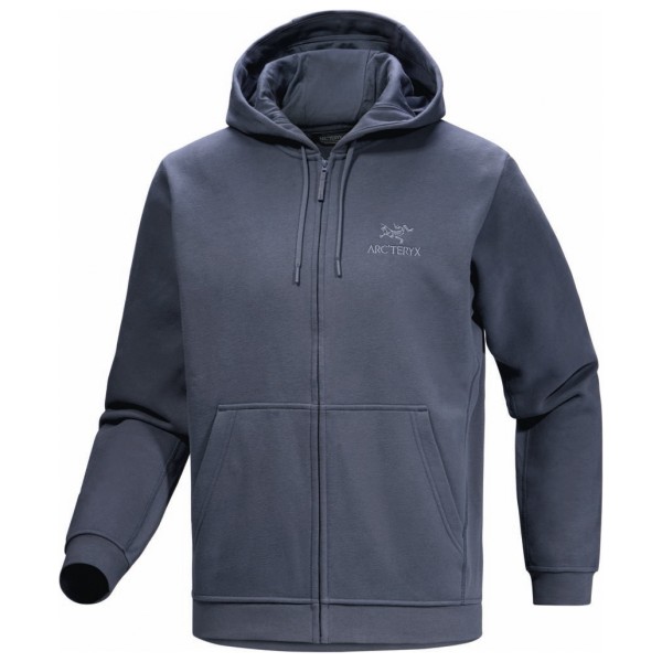 Arc'teryx Emblem Fleece Full-Zip Hoody Fleecejacke Men (Gr XL |blau)