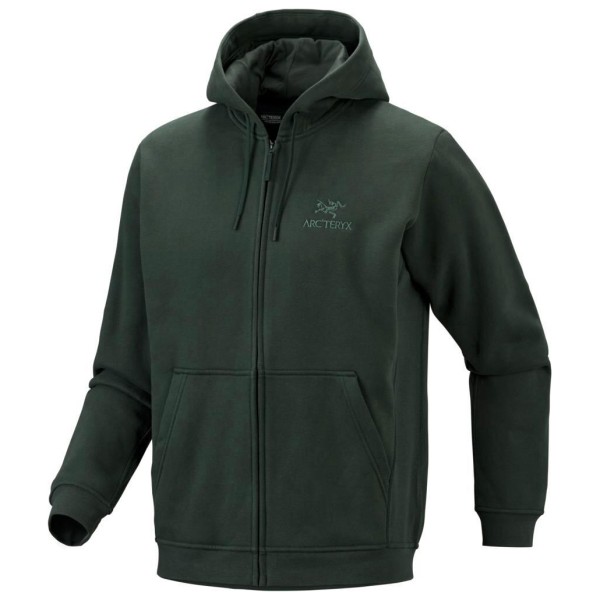 Arc’teryx Emblem Fleece Full-Zip Hoody Fleecevest Zwart