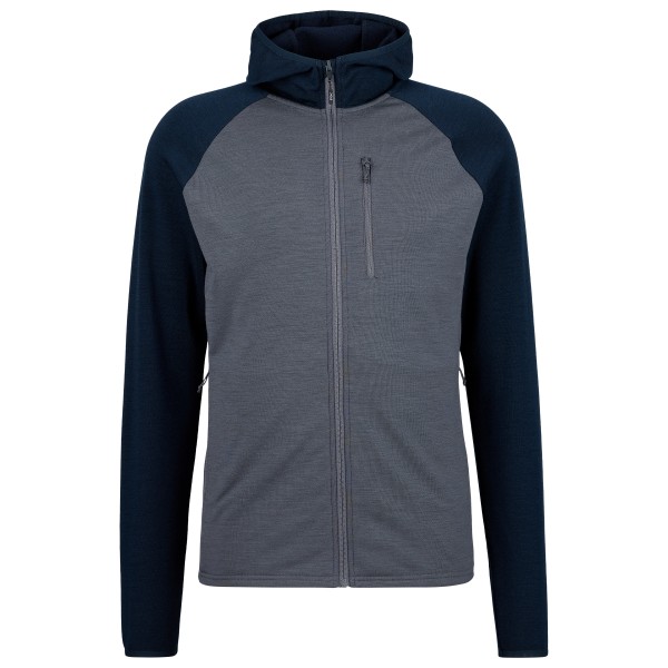 Stoic MerinoFleece270 KuolpaLightSt. Zip Hoody Merinohoodie Men (Gr S |blau)