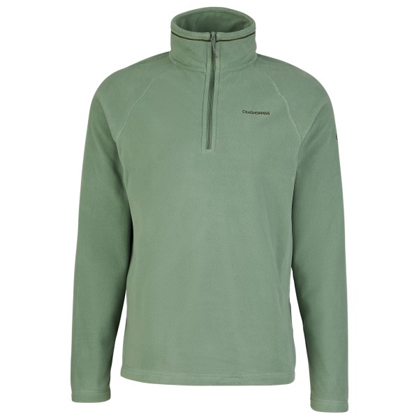 Craghoppers Corey VI Half Zip Fleecepullover Herren Wandern (Gr XXL |grün)