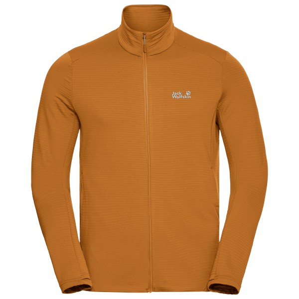 Jack Wolfskin - Litestride Fullzip - Fleecejacke Gr S orange