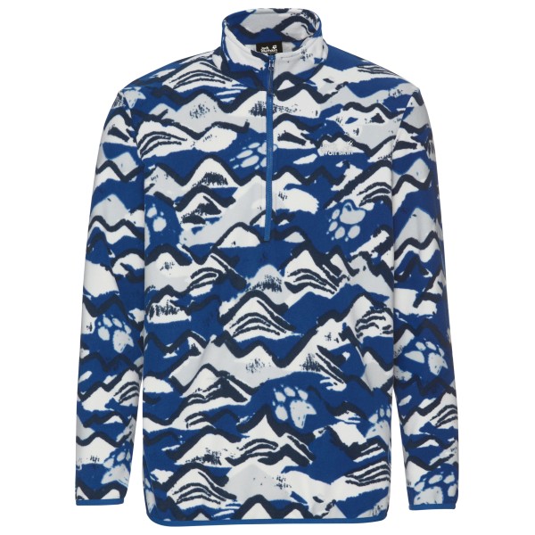 Jack Wolfskin - Paw Era 100 Print Halfzip - Fleecepullover Gr 3XL;L;M;S;XL;XXL beige;blau;grün