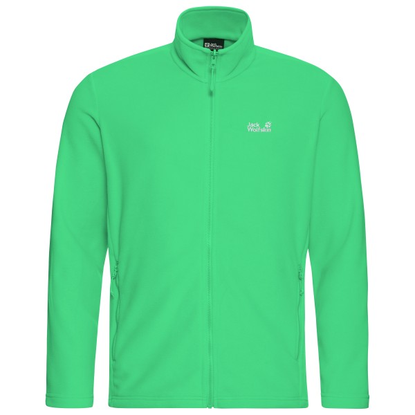Jack Wolfskin Taunus 100 Fullzip Fleecejacke Herren Wandern (Gr M |grün)
