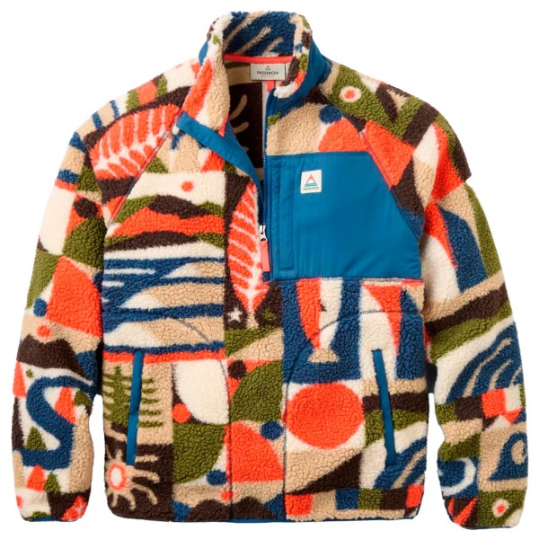 Passenger Offroad Recycled Sherpa 1/2 Zip Fleece 2.0 Fleecetrui meerkleurig Multicolor