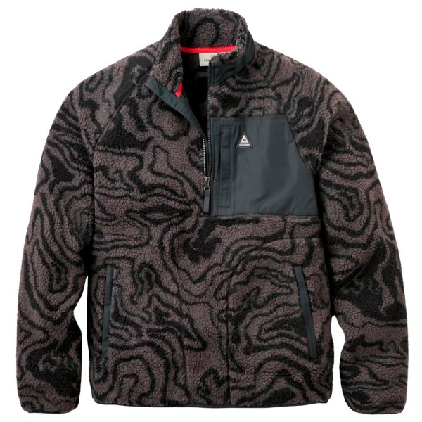 Passenger Offroad Recycled Sherpa 1/2 Zip Fleece 2.0 Fleecetrui Zwart