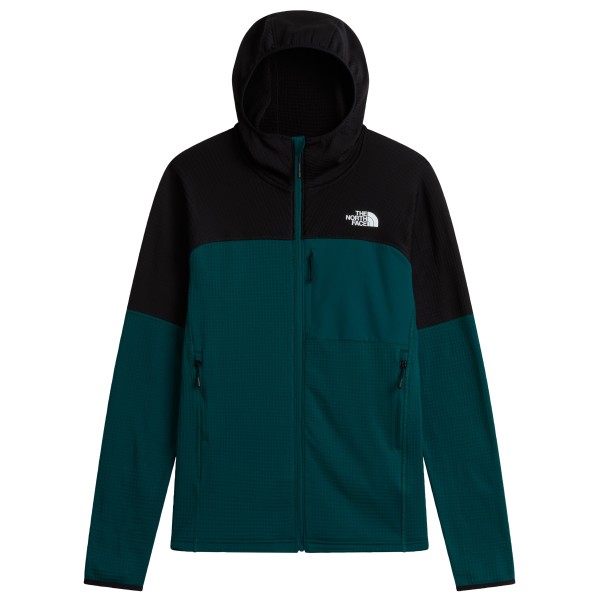 The North Face Polartec Powergrid Stormgap Hoodie Fleecevest Blauw