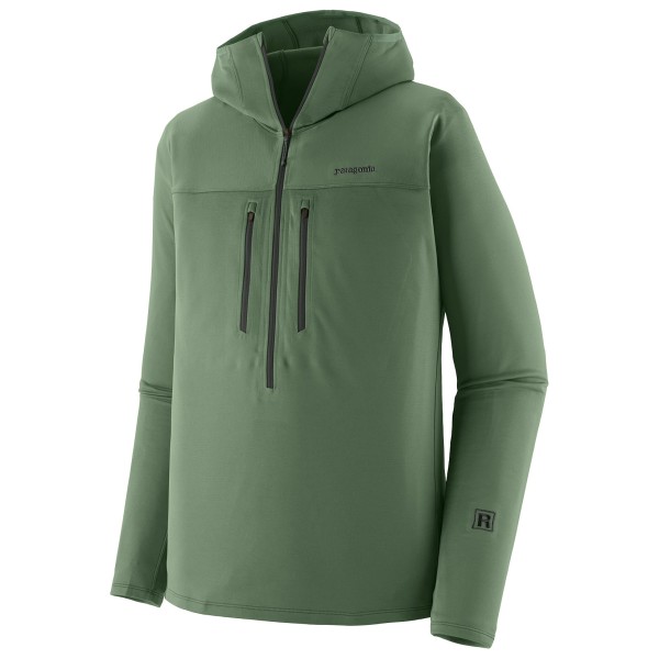 Patagonia R1 Ultralight Hoody Fleecetrui olijfgroen