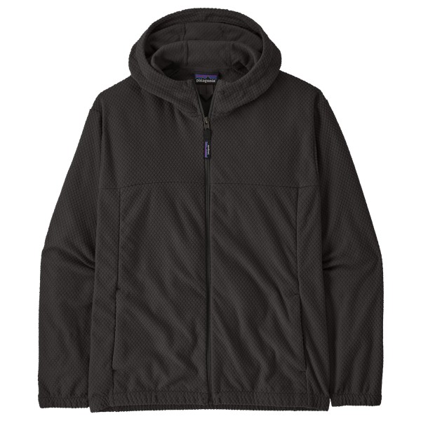 Patagonia Textured Fleece Hoody Fleecejacke Herren (Gr S |schwarz)