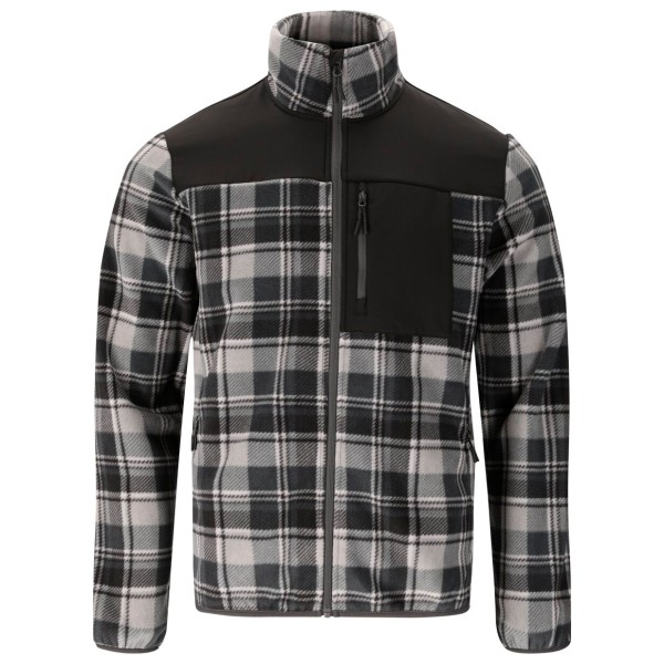 Whistler Astrali Checked Fleece Jacket Fleecevest Zwart