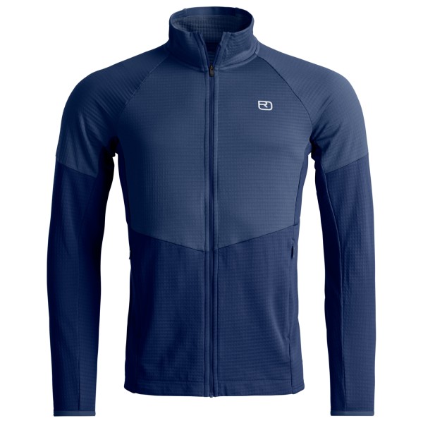 Ortovox Fleece Light Grid Jacket Fleecejacke Herren (Gr XXL |blau)