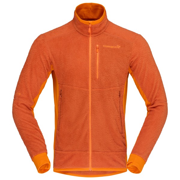 Norrøna – Falketind Warm1 Active Jacket – Fleecevest maat L, Rood