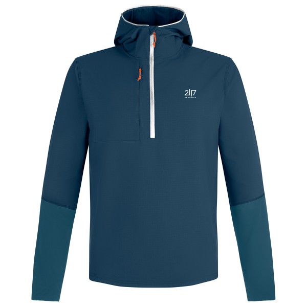 Fleecejacke 2117 of Sweden Gyljen Waffle Hoodie Herren (Gr M |blau)