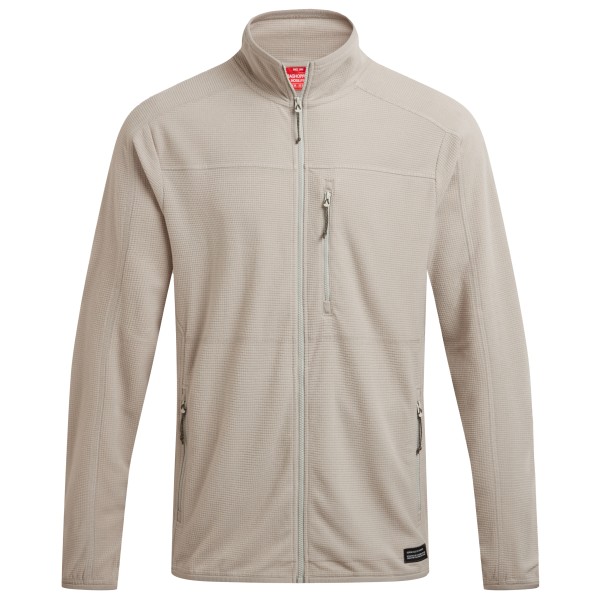 Craghoppers Nosilife Spry II Jacket Fleecejacke Herren Wandern (Gr L |grau)
