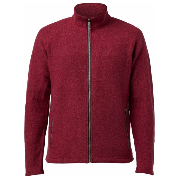 Ivanhoe of Sweden Danny Full Zip Wollen vest Rood