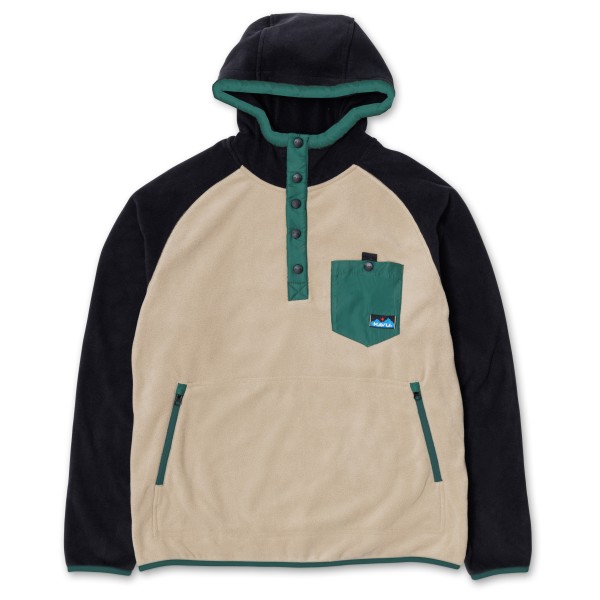 KAVU Teannaway Hoodie Fleecetrui Beige