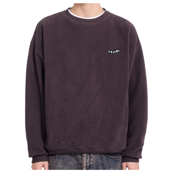 Volcom Too Kool Lse Crew Fleecetrui Grijs