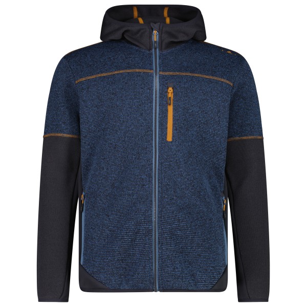 CMP Jacket Fix Hood 36H2437 Fleecevest Blauw