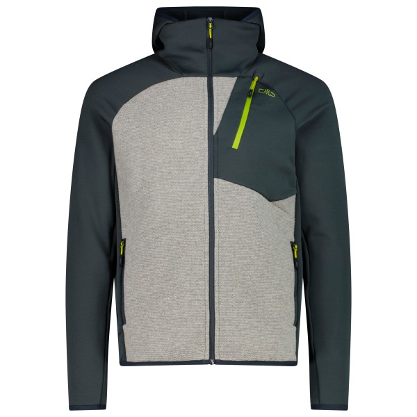 CMP Jacket Fix Hood 36M1877 Wollen vest Grijs