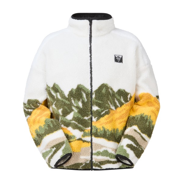 Picture Hafdals Zip Fleece Fleecevest Wit