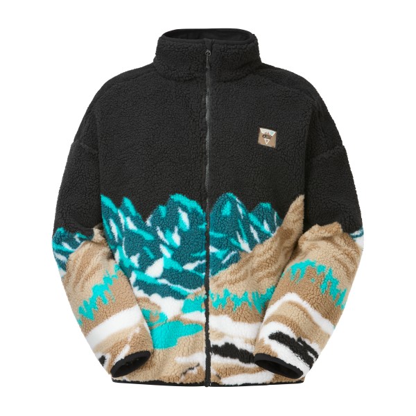 Picture Hafdals Zip Fleece Fleecevest Zwart