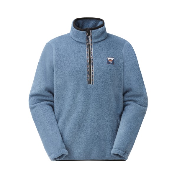 Picture - Kimag 1/4 Zip Fleece - Fleecepullover Gr S blau