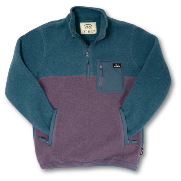 Bleubird Polar Fleece Fleecetrui Blauw
