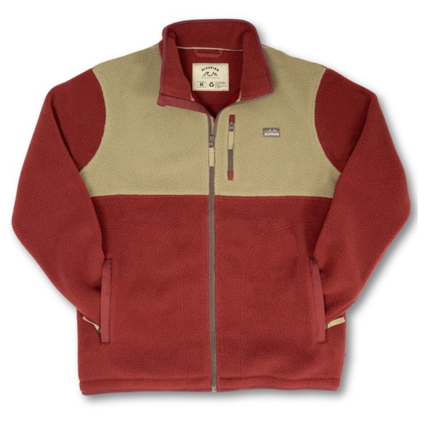 Bleubird Polar Fleece Deux Full Zip Fleecevest Rood