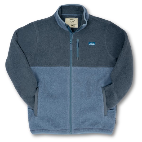 Bleubird Polar Fleece Deux Full Zip Fleecevest Blauw
