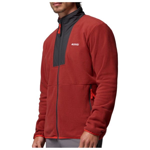 Columbia Sequoia Grove II Full Zip Fleece Fleecevest Rood